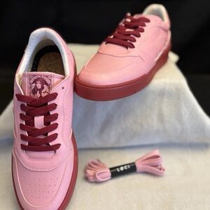 LØCI Pink and Red Sneakers